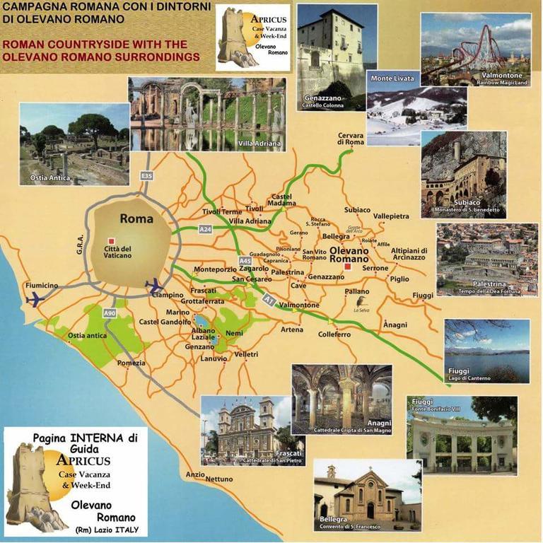 Villa La Loggetta di Apricus Olevano Romano Esterno foto
